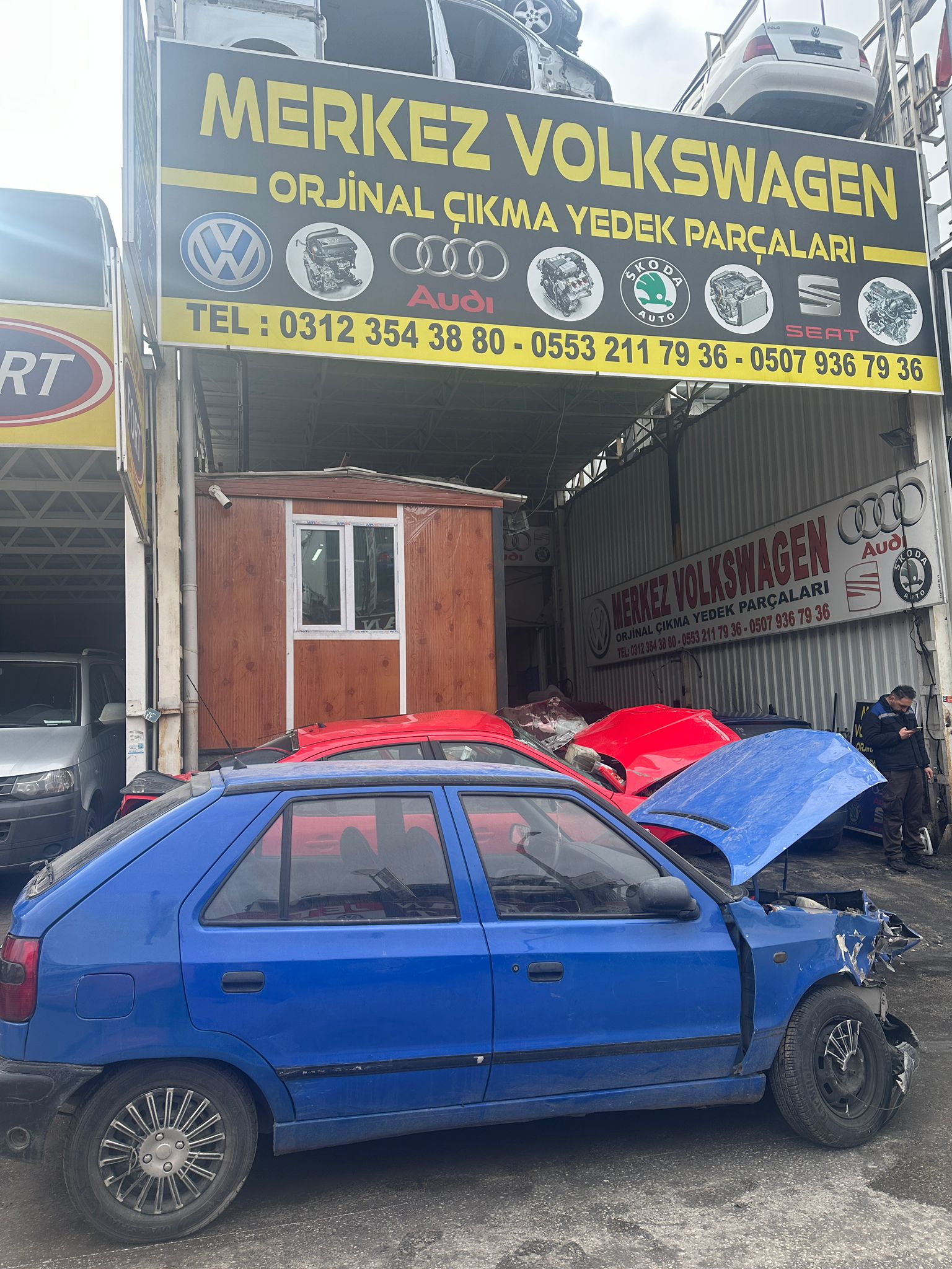 merkez volkswagen ankara yedek parça ostim